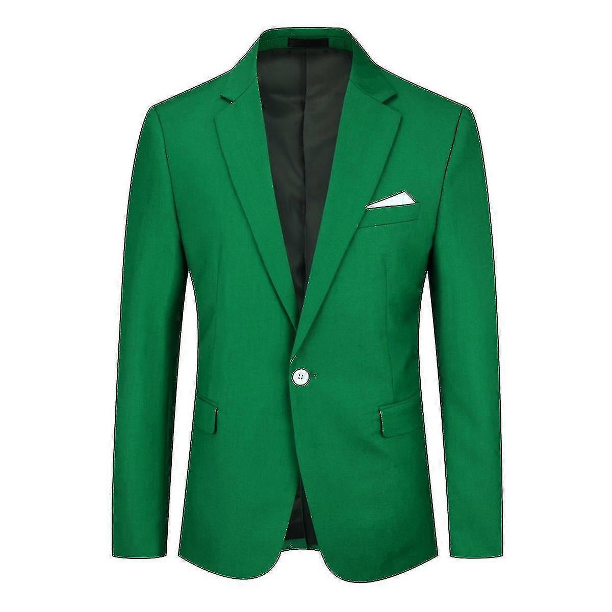 Blazer décontracté classique à coupe ajustée pour homme - Yunclos