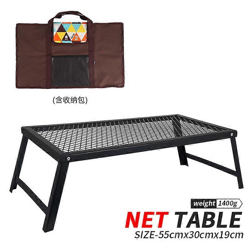 Utendørs campingplass sammenleggbart bord, multifunksjonelt bærbart piknikbord