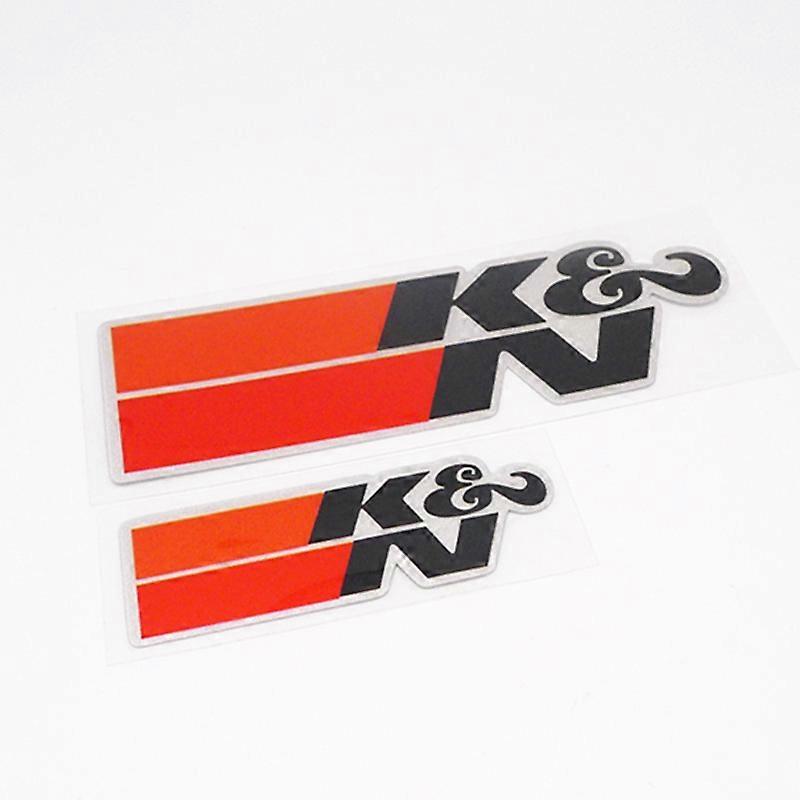 Car Styling KN Performance Air Filter Sticker Car Body Window Reflective Decal Stickers
