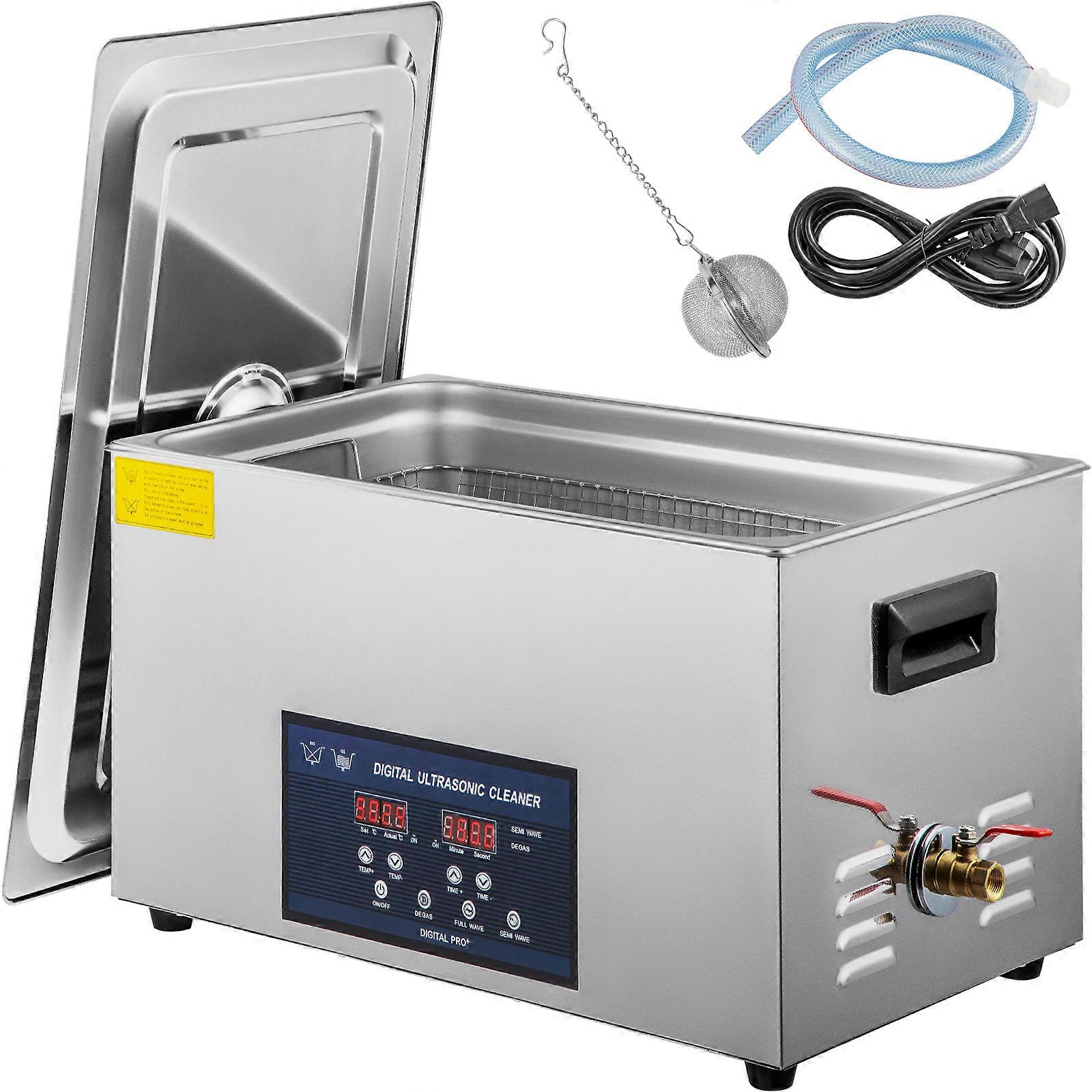 Ultrassônico joias limpador a vapor com aquecedor