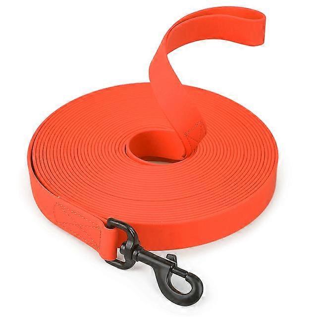1.5m/3m/5m/10m Strong 2.5cm Width PVC Dog Leash Multicolor Durable Waterproof Dog Training Leash for DogsPet Leashes