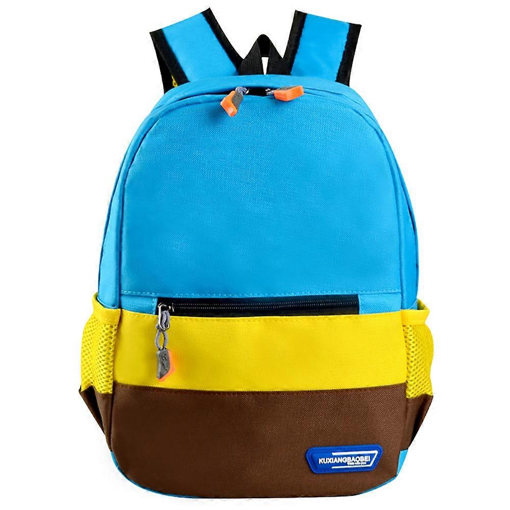 School Backpack Student Backpack with Shoulder Straps (Sky Blue) - SIZE,COLOR: large, sky blue