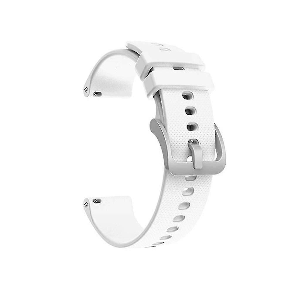 1 correa de reloj blanca 18mm