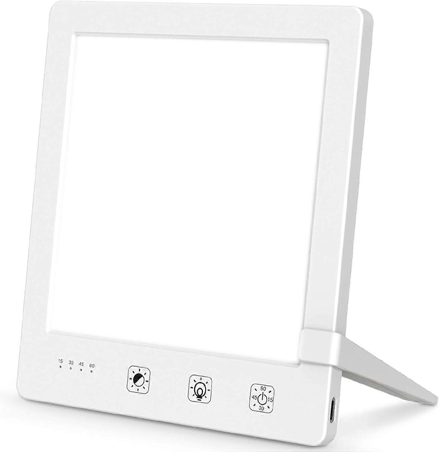 10000 LUX Phototherapy Lamp, Light Therapy Lamp with Timer Function and Touch Control, Depression Light Therapy with 3 Brightness Levels, Adjustable C