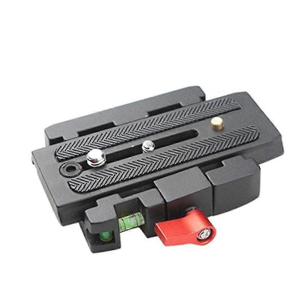 Quick Release Clamp Adapter + Quick Release Plate P200 Compatible For Manfrotto 577/500/701(1 Piece,grey)