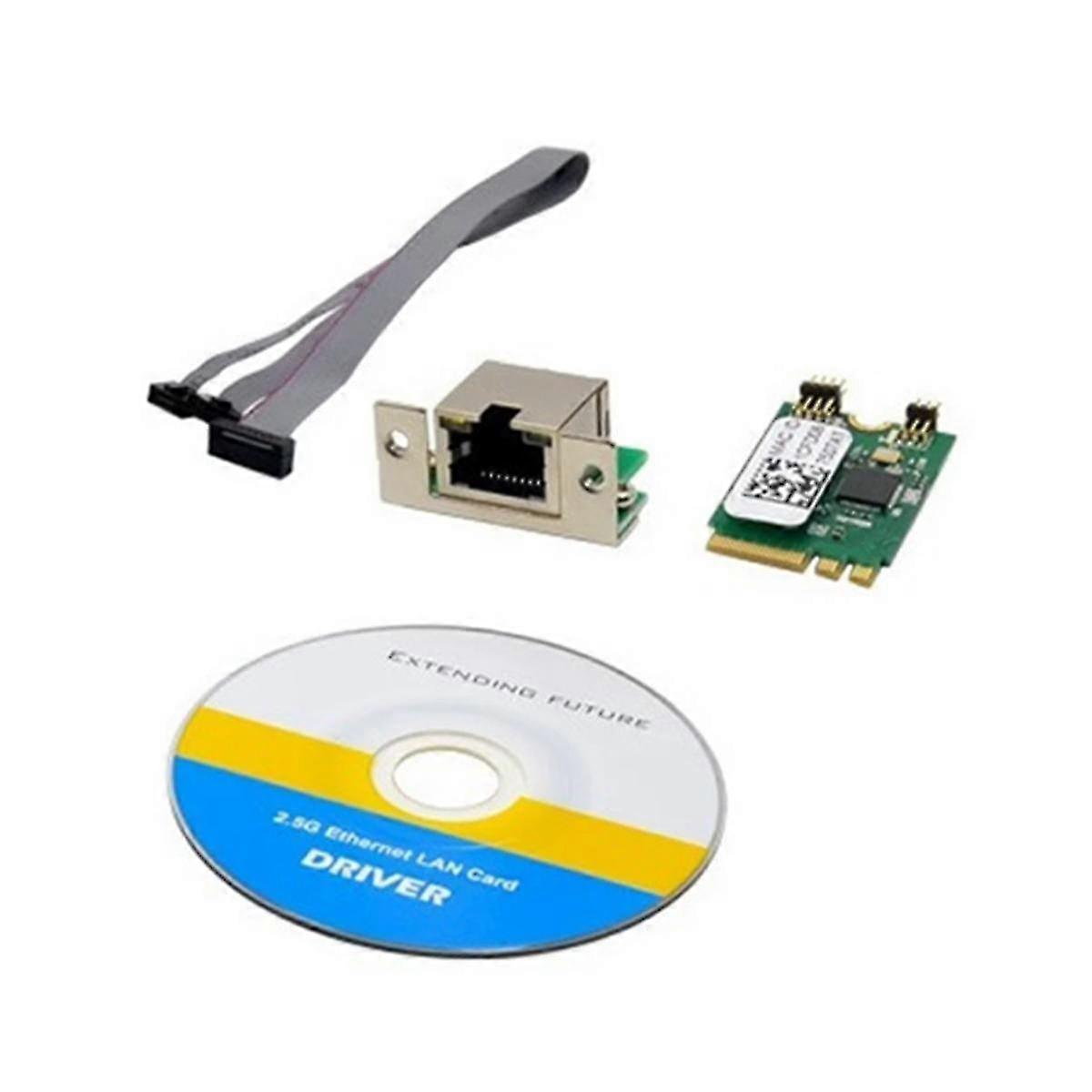 M.2 A+e Key 2.5g Ethernet Lan Card Rtl8125b Industrial Control Network Card Pci Expansion Network A
