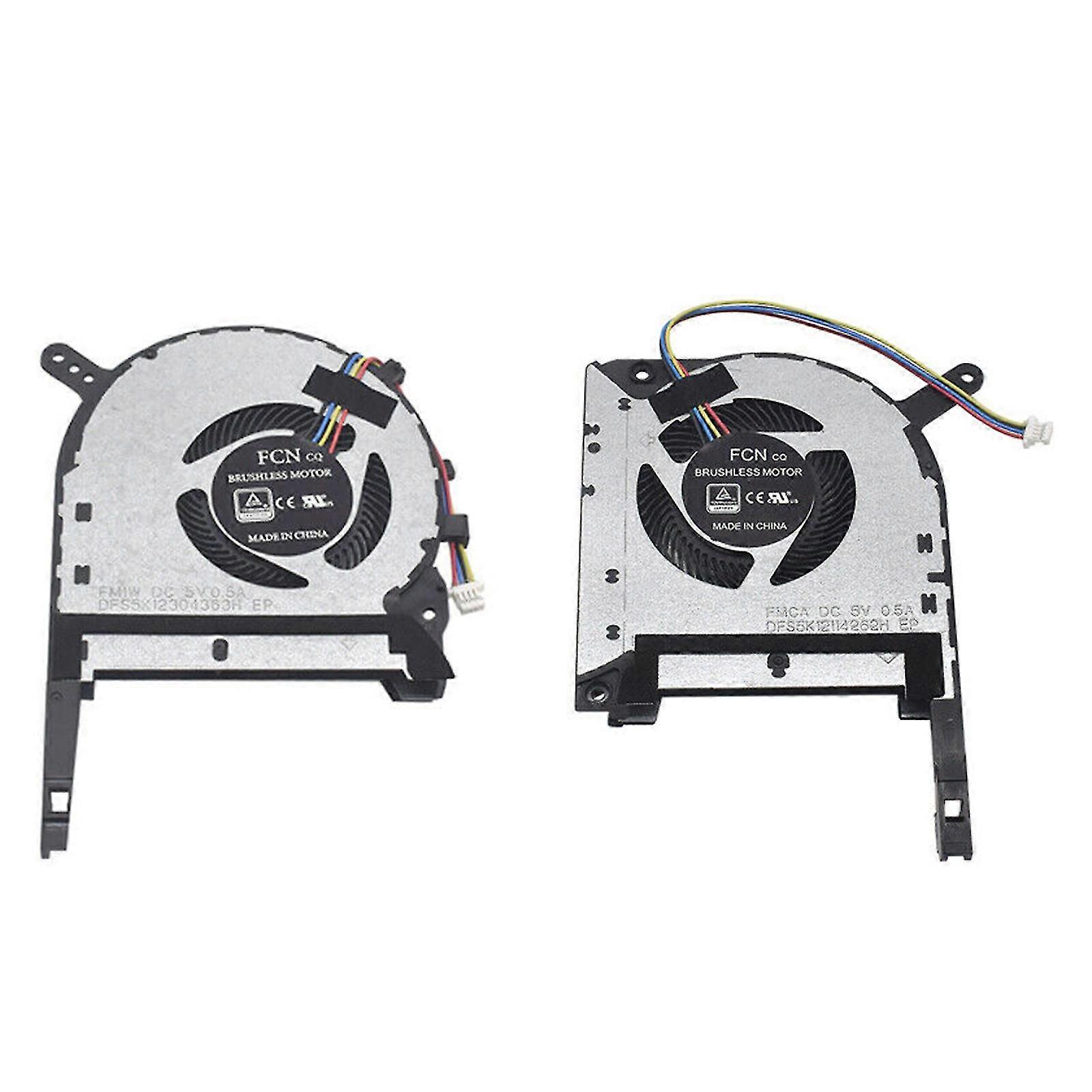 New CPU Cooler Fans Brushless Cooling Radiator For FX506 FX506IV FX506IU
