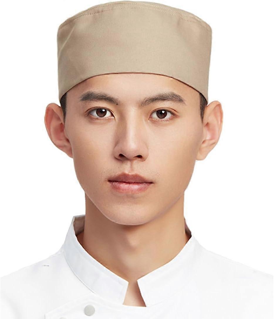 New Unisex Chef Hats Adjustable Kitchen Cooking Caps with Breathable Mesh Top