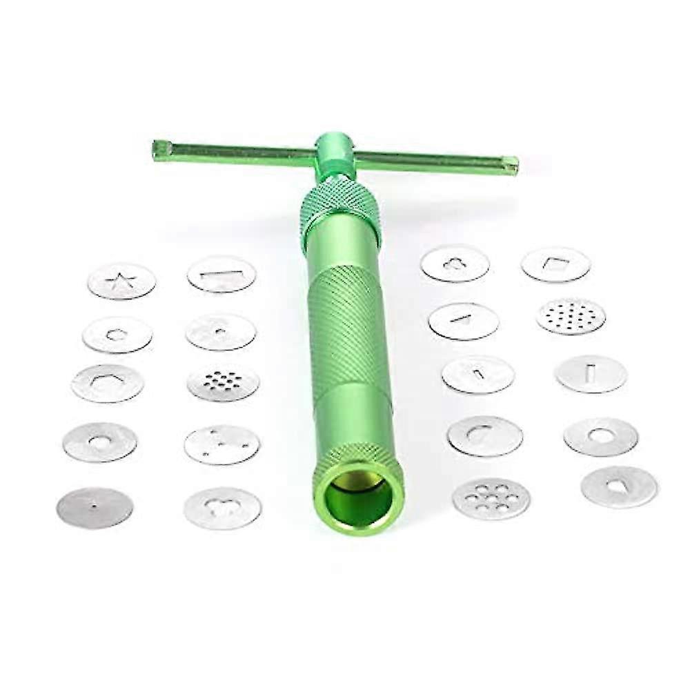 20 Tips Sugar Paste Extruder Cake Decor Tool Set For Fondant,cake And Biscuits-MXBC