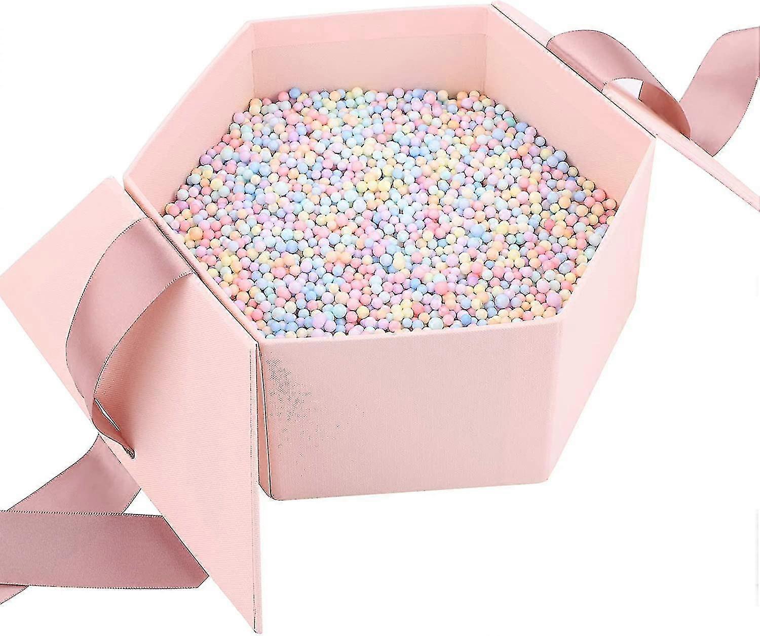 Box With Ribbon Bow Decorative Boxes