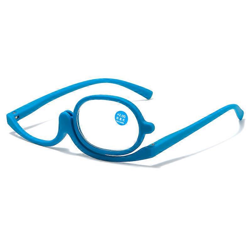 Rotating Makeup Reading Glasses Anti Blue Light Make-Up Presbyopic Eyeglasses