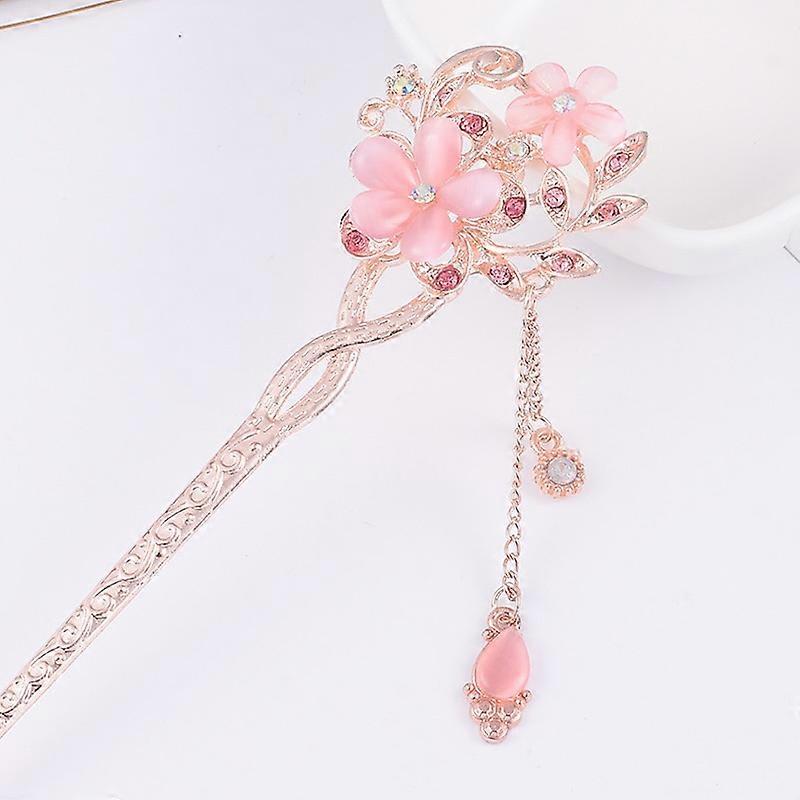 6er-Set Vintage Haarnadeln Mit Stern & Mond – Perfekt Für Hanfu, Dutt & Asiatische Frisuren