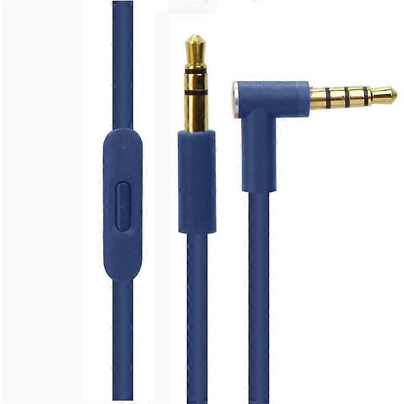 Alkalmas Beats Solo/Solo HD/Solo2/Solo3/Mixr/studio2/studio3/pro fejhallgató-kábelhez 3,5–3,5 mm-es fejhallgató-cserekábel
