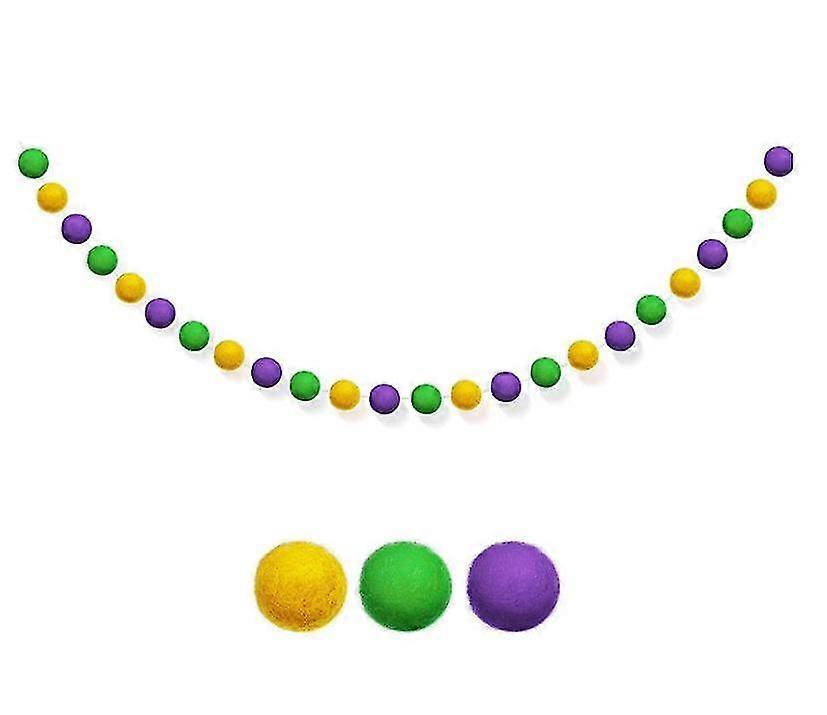 Wool Felt Ball Garland Pom Garland For Tree Rat