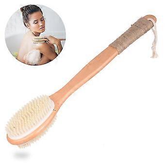 Er Brush With Soft And Stiff Bristles,double-sided Brush