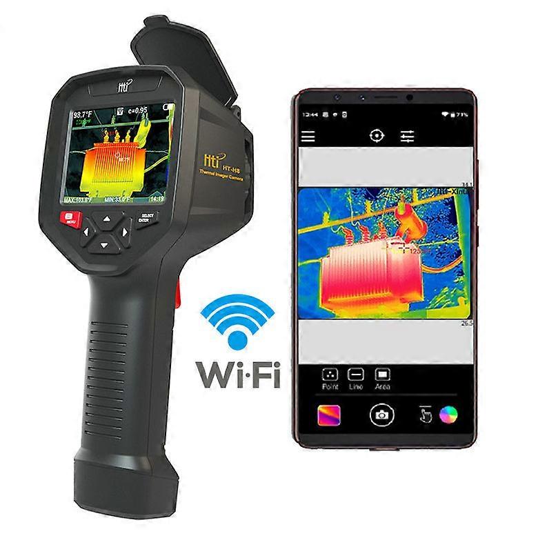 2024 A10 Handheld Infrared Leak Detector Wifi Thermal Imaging Camera 256*192 With Analysis Software Inspection