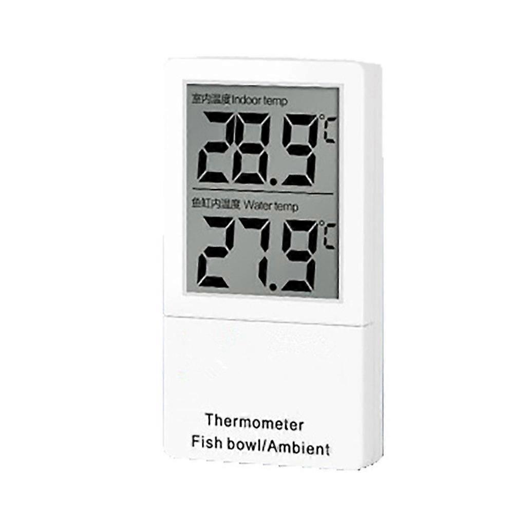 LCD Electronic Aquarium Thermometer Digital Temperature Fish for Tank Measure To