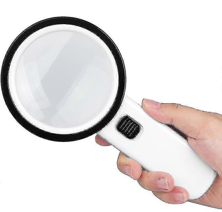 Handheld Draagbare 12 Led Lees vergrootglas Vergrootglas