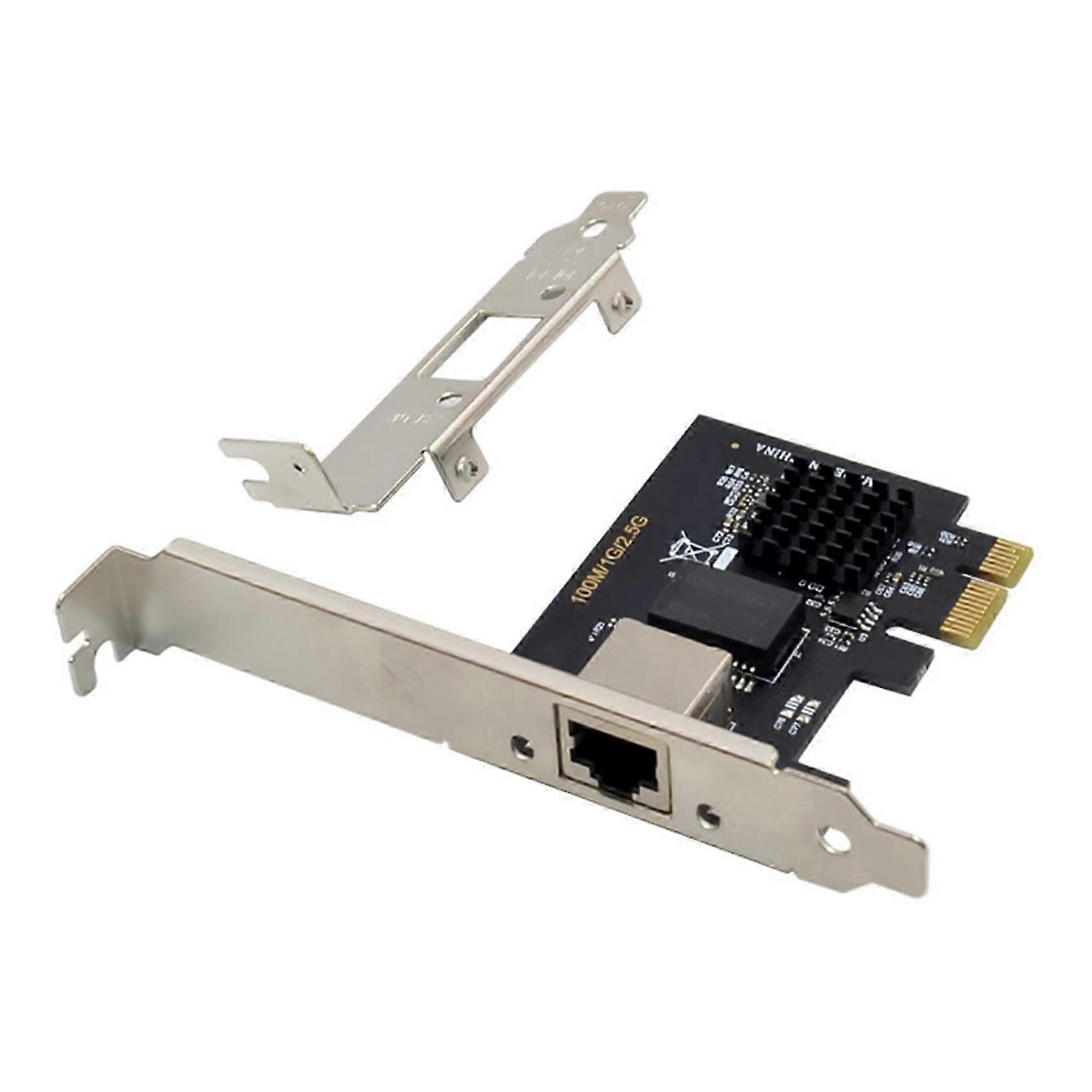 PCIE X1 RTL8125B Server Network Card 2.5GbE Multi Gigabit Network Card PCIE Gigabit Ethernet Adapte