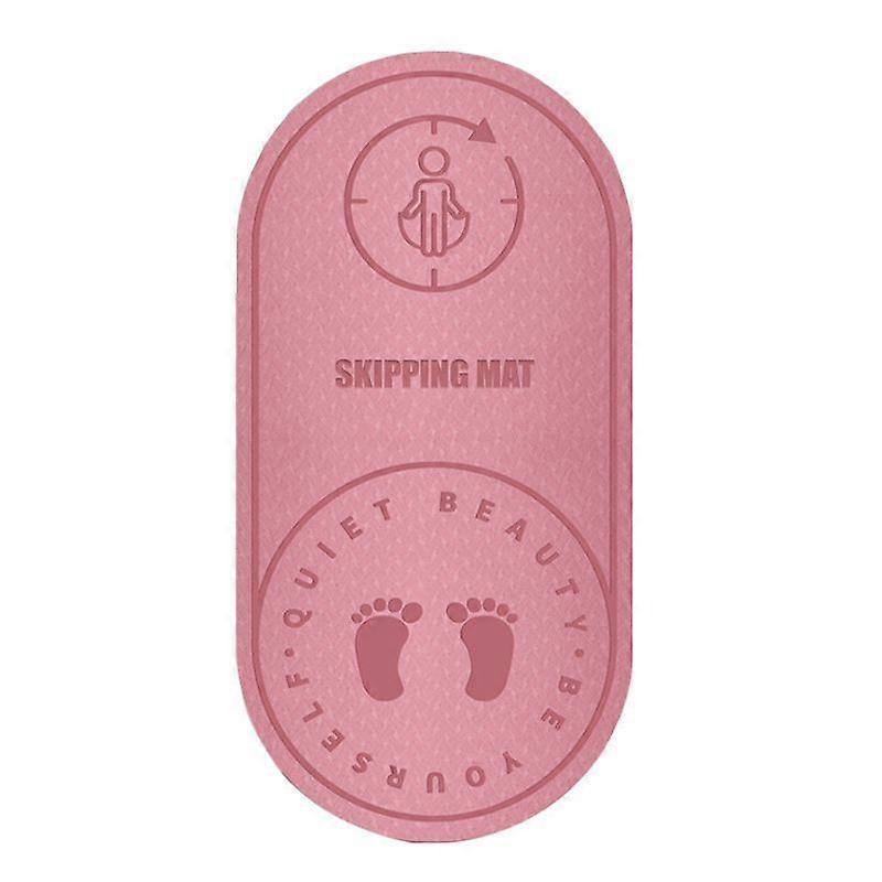 Rope Skipping Exercise Workout Mat - 6mm/8mm Thickened Mute Noise Reduction Jump Rope Mat, Durable and Non-Slip Mat, Suitable for Yoga and Pilates