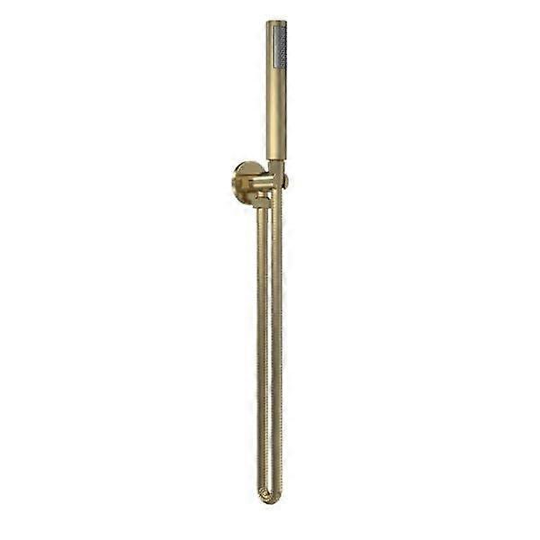 Nuie Round Pencil Shower Handset With Hose And Bracket