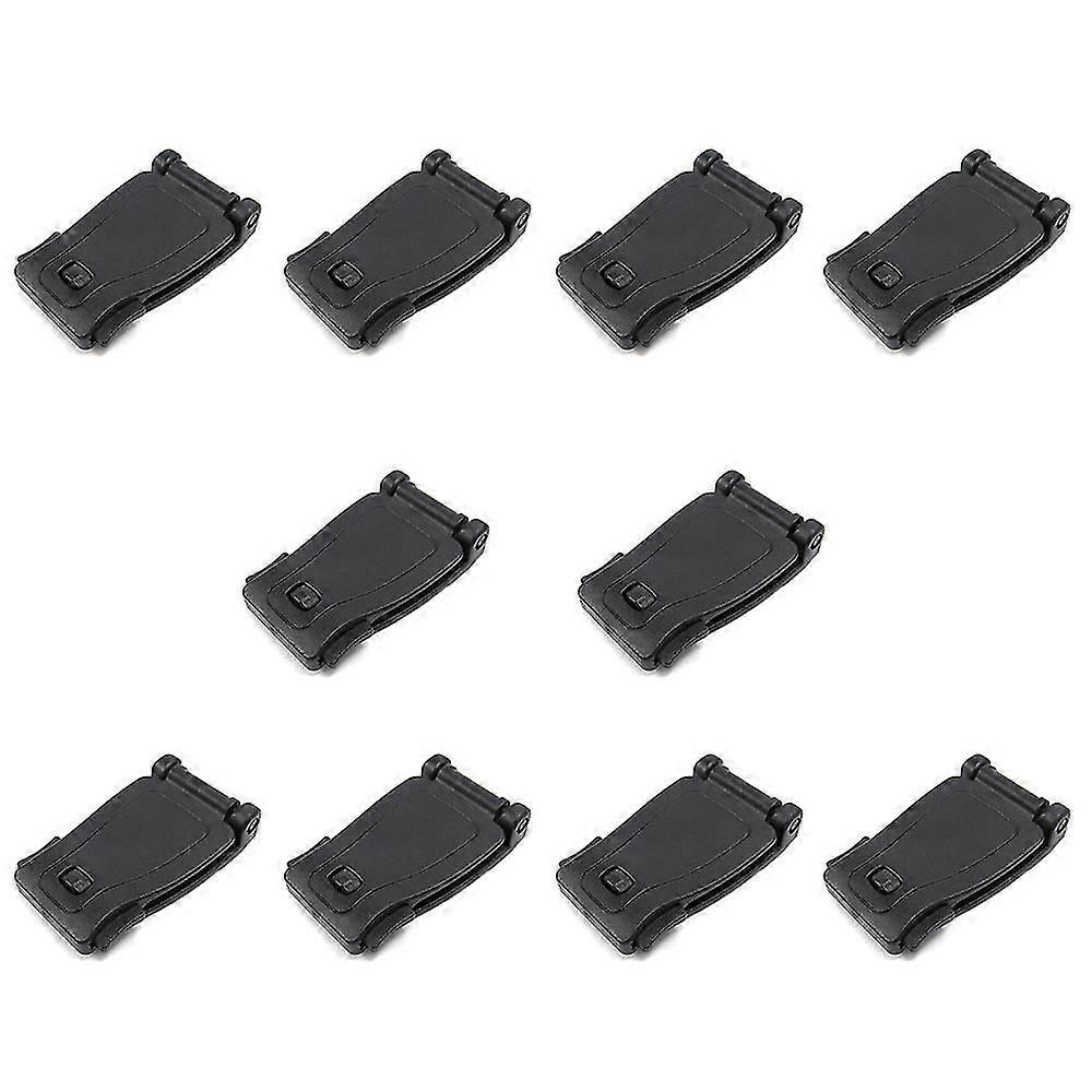 Buckle Clip 10pcs Molle Strap Backpack Bag Webbing Connector Molle Clips Military Accessory