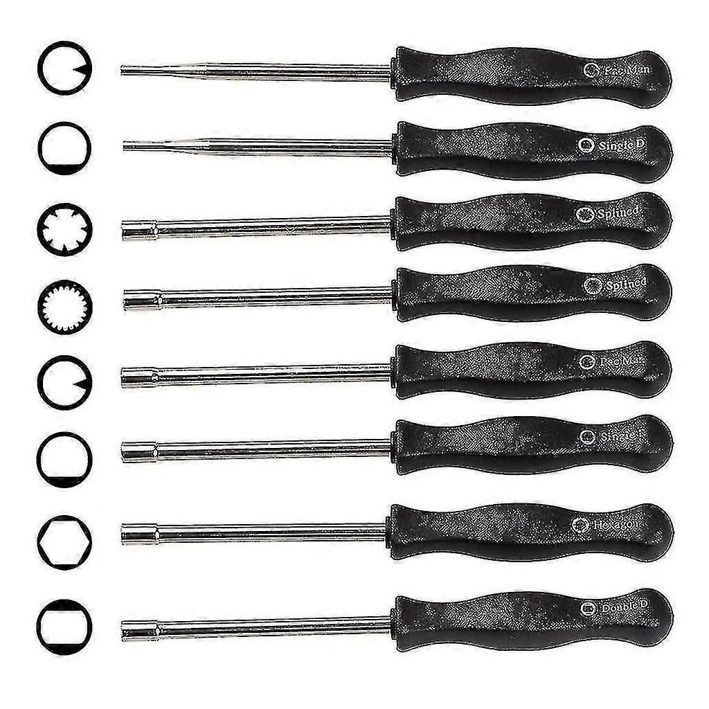 8 Different Carburetor Screwdrivers, Carburetor Adjment Tool Set Carburetor Adjment For 2 Cycle Engines