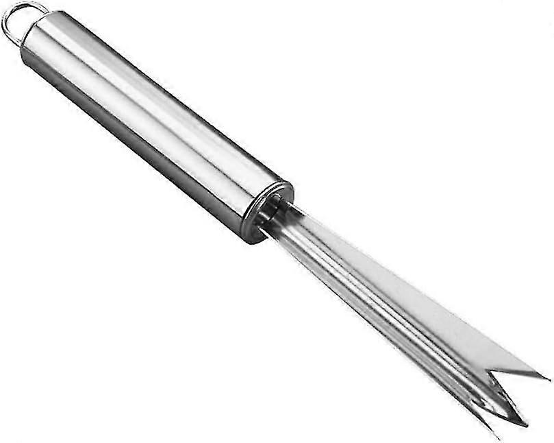 Pineapple Eye Peeler, Creative Pineapple Seed Remover, V Shape, Stainless Steel