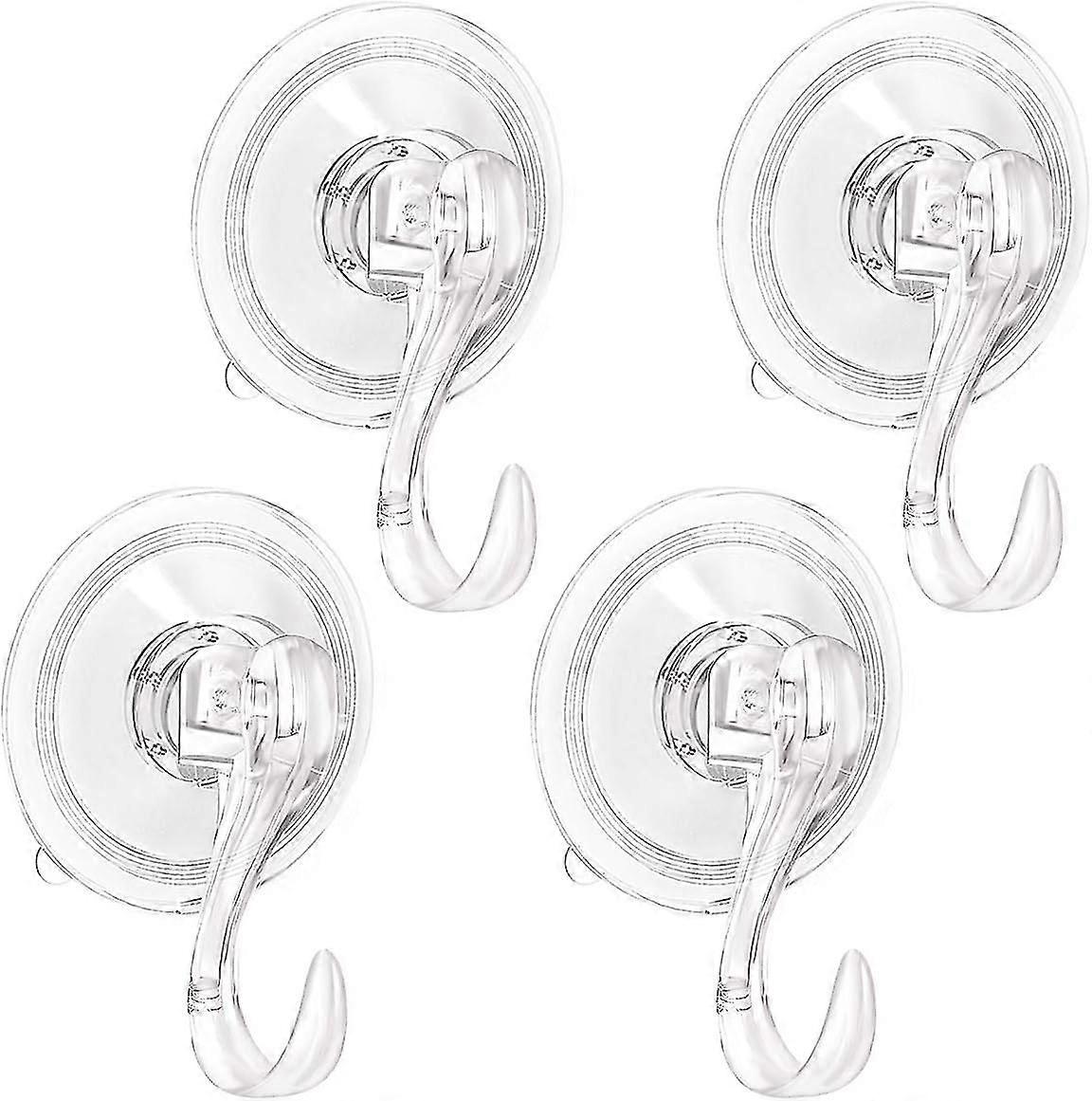 Wreath Hanger, Suction Cup Hooks With Key Lock, Heavy Duty Vacuum Wall Window Shower Suction Cup Hook And Wreath Hanger For Front Door, Wreath Holders