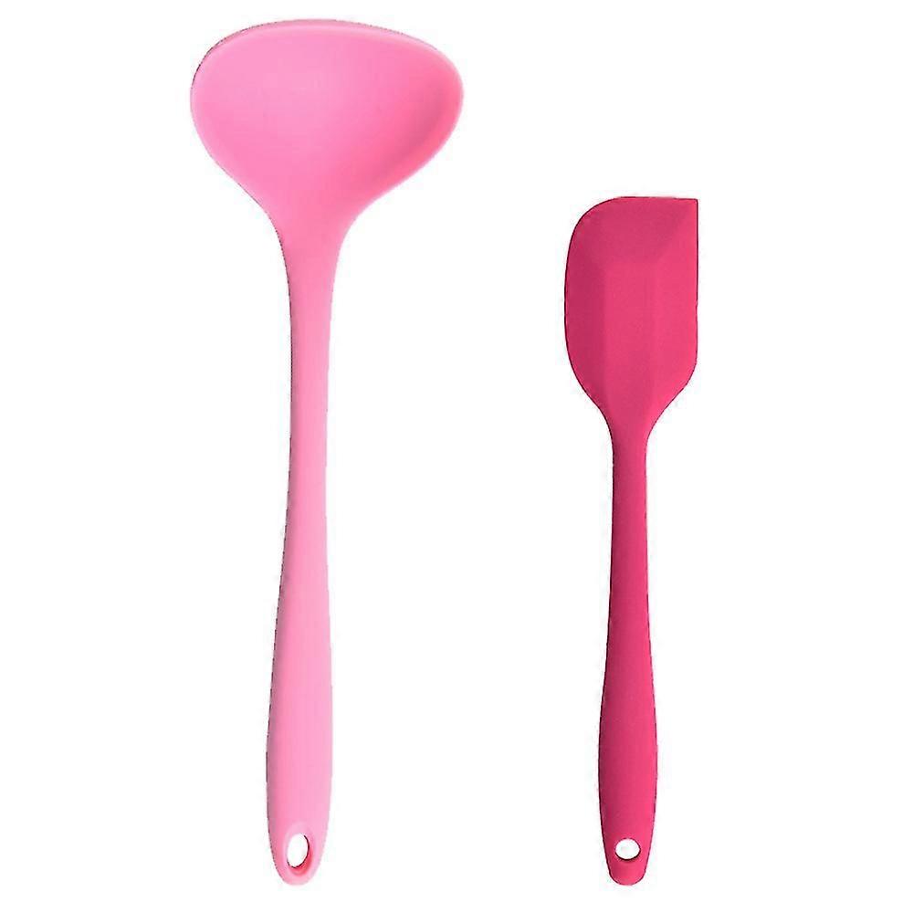 2 Pcs Silicone Cooking Utensils Set Non-stick Cookware For Cooking Silicone Cooking Utensils