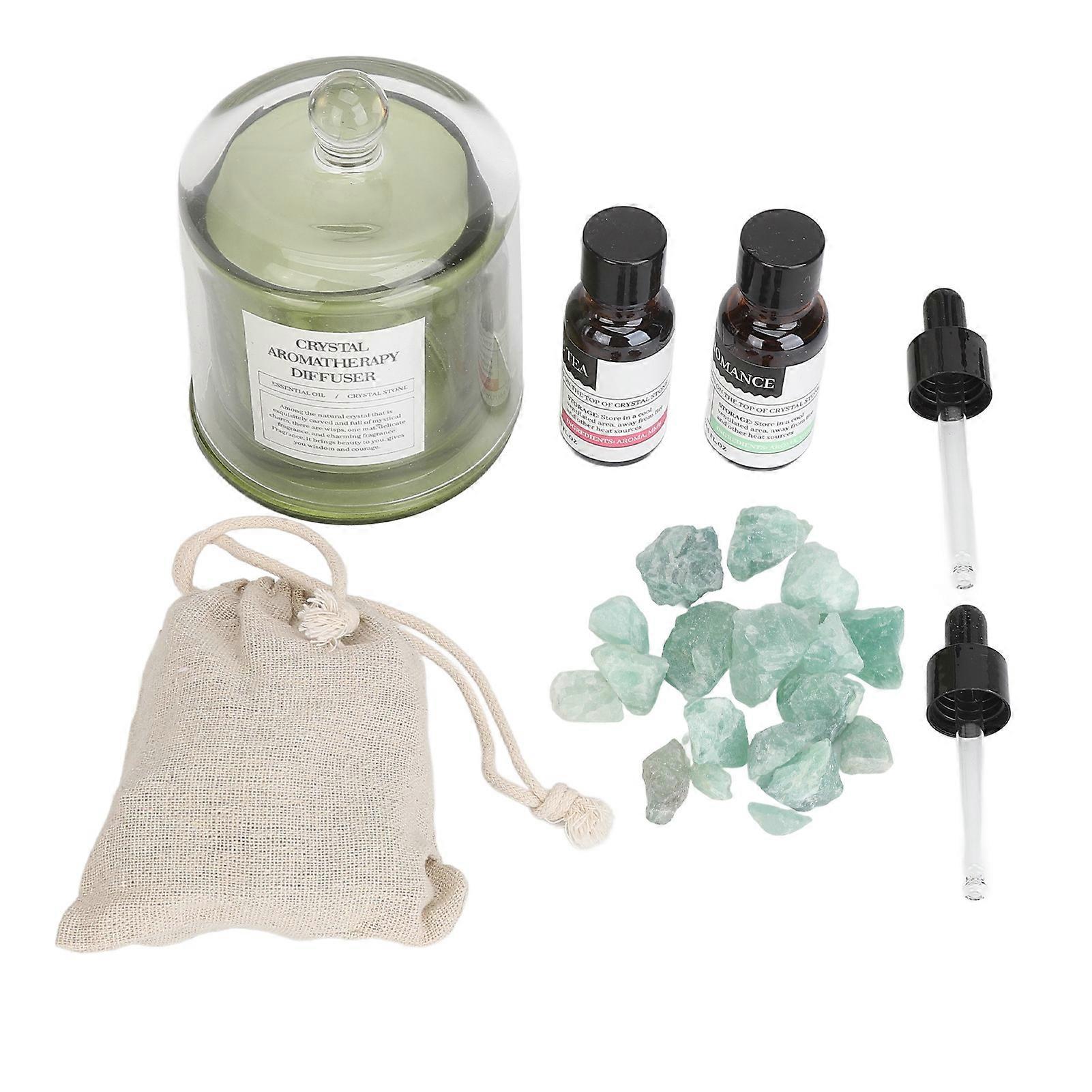 2pcs Stone Essential Oil Diffuser Gift 20ml Flameless Decorative Stone Aroma Diffuser Gift