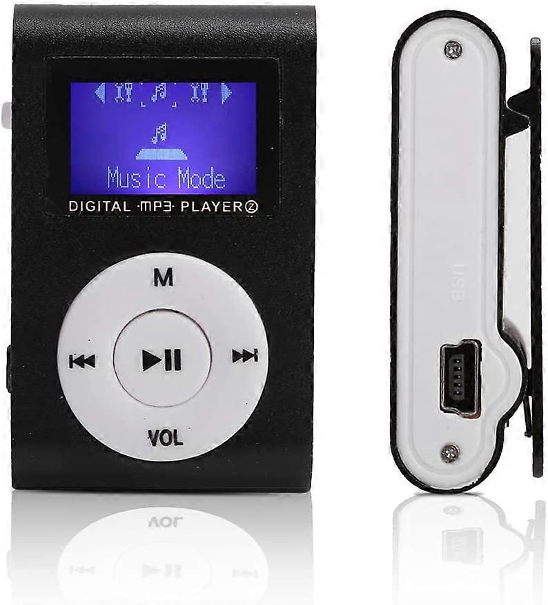 MP3 Player, Sports, Back-Clip, LCD Screen
