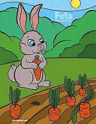 Pets Coloring Book 3 & 4