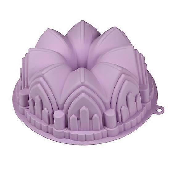 Practical High Temperature Resistance Easy to Release Portable No Odor Castle Cookie Mold for Home Biscuit Mold