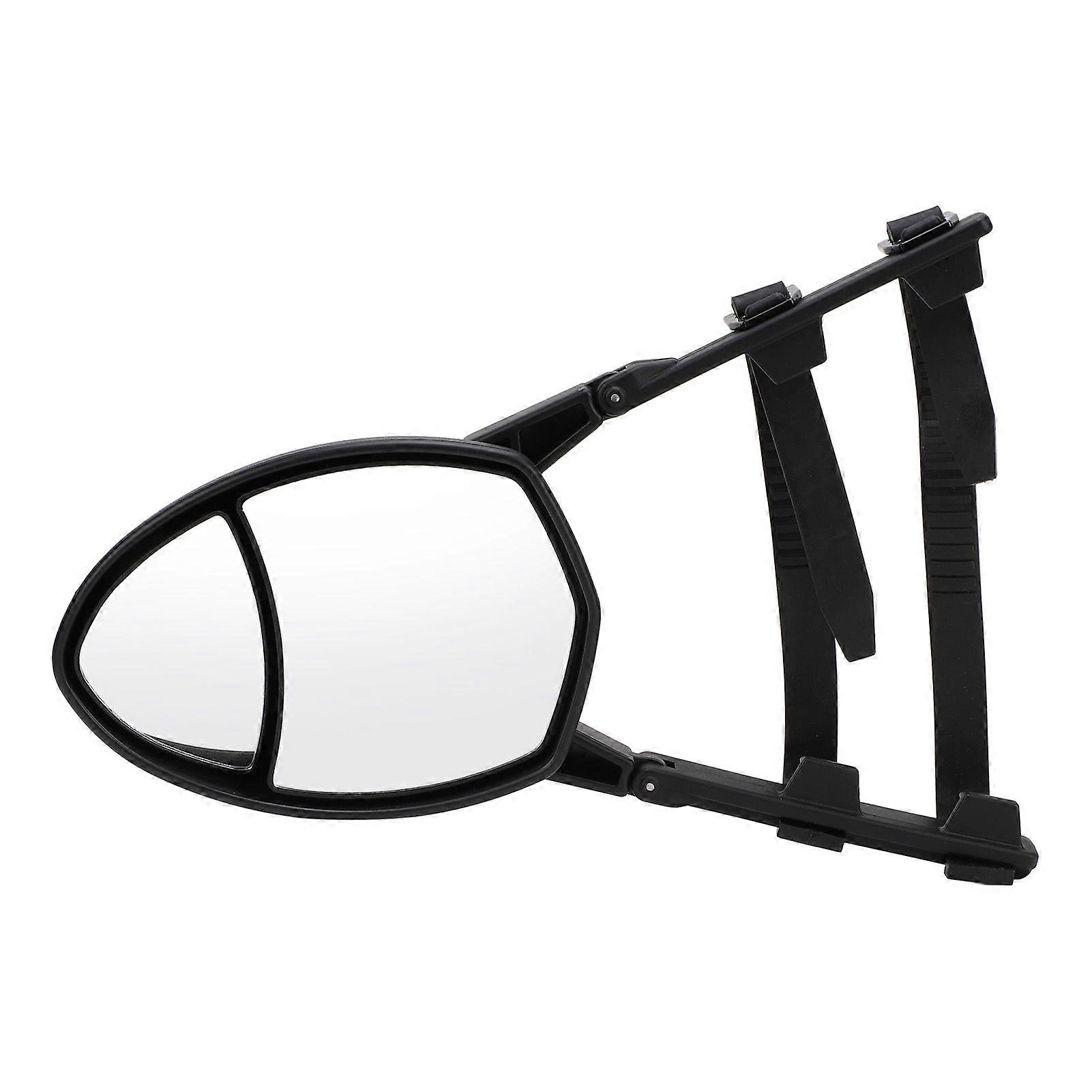 Clamp On Tow Mirrors 360 Degrees Adjustable Universal Towing Mirror for Most Vehicle Car Truck Motorhome MK3599