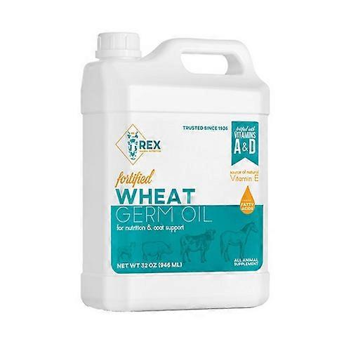 Rex Animal Nutrition εμπλουτισμένο έλαιο φύτρων σιταριού για ζώα, 32 oz