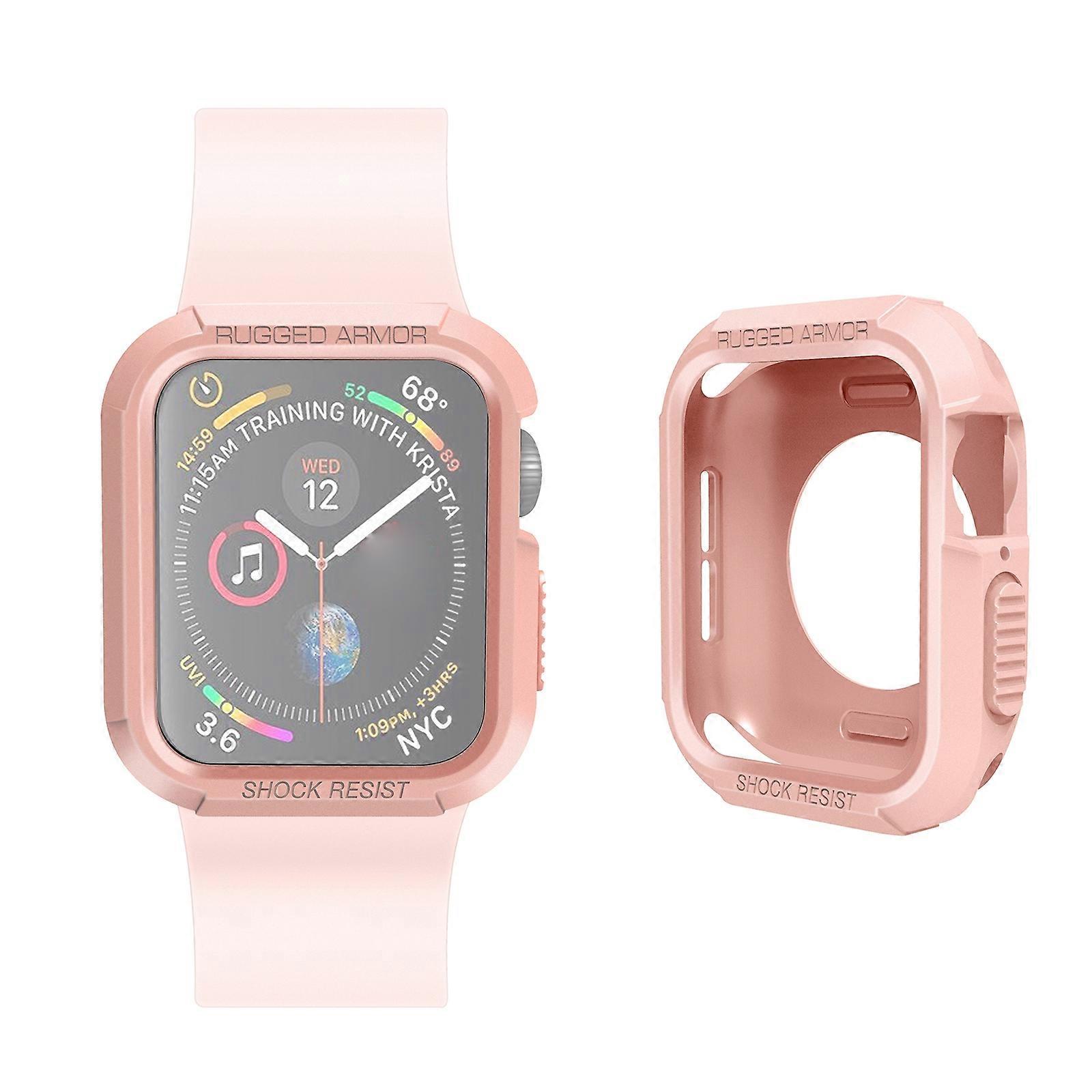 Silicone Shockproof Watch Protective Case For Apple Watch Series 9 / 8 / 7 41mm