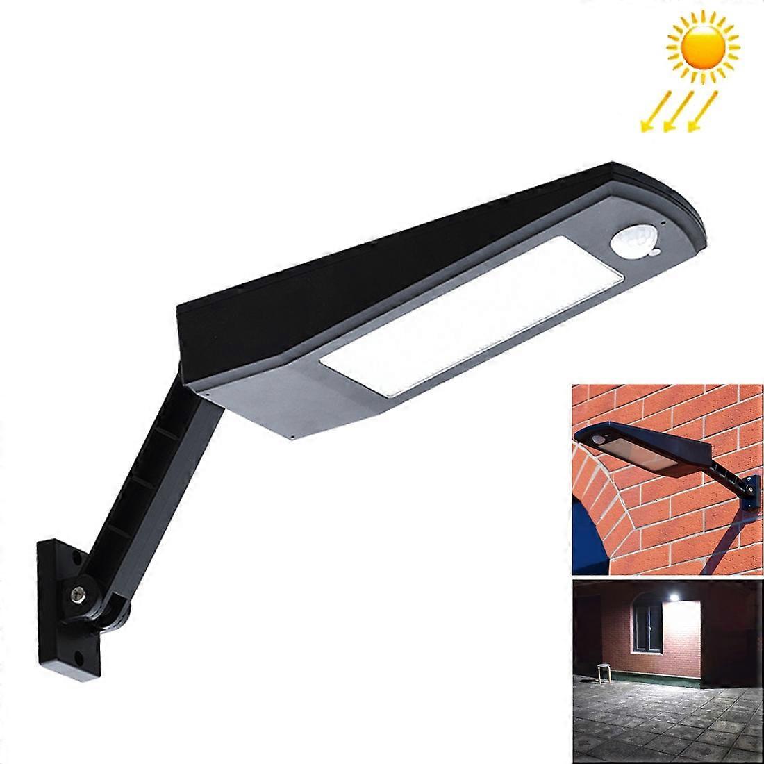 6.8W Solar Motion Sensor LED Solar Light, 48 LEDs SMD 2835 900 LM Angle Adjustment Energy Saving Light with 5V 3.2W Solar Panel
