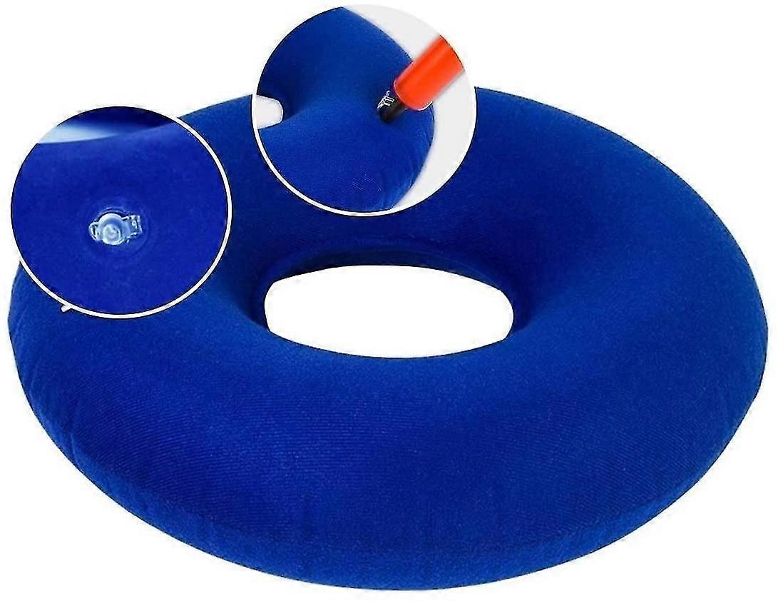 Inflatable Ring Seat Cushion Buoy Lumbar Support