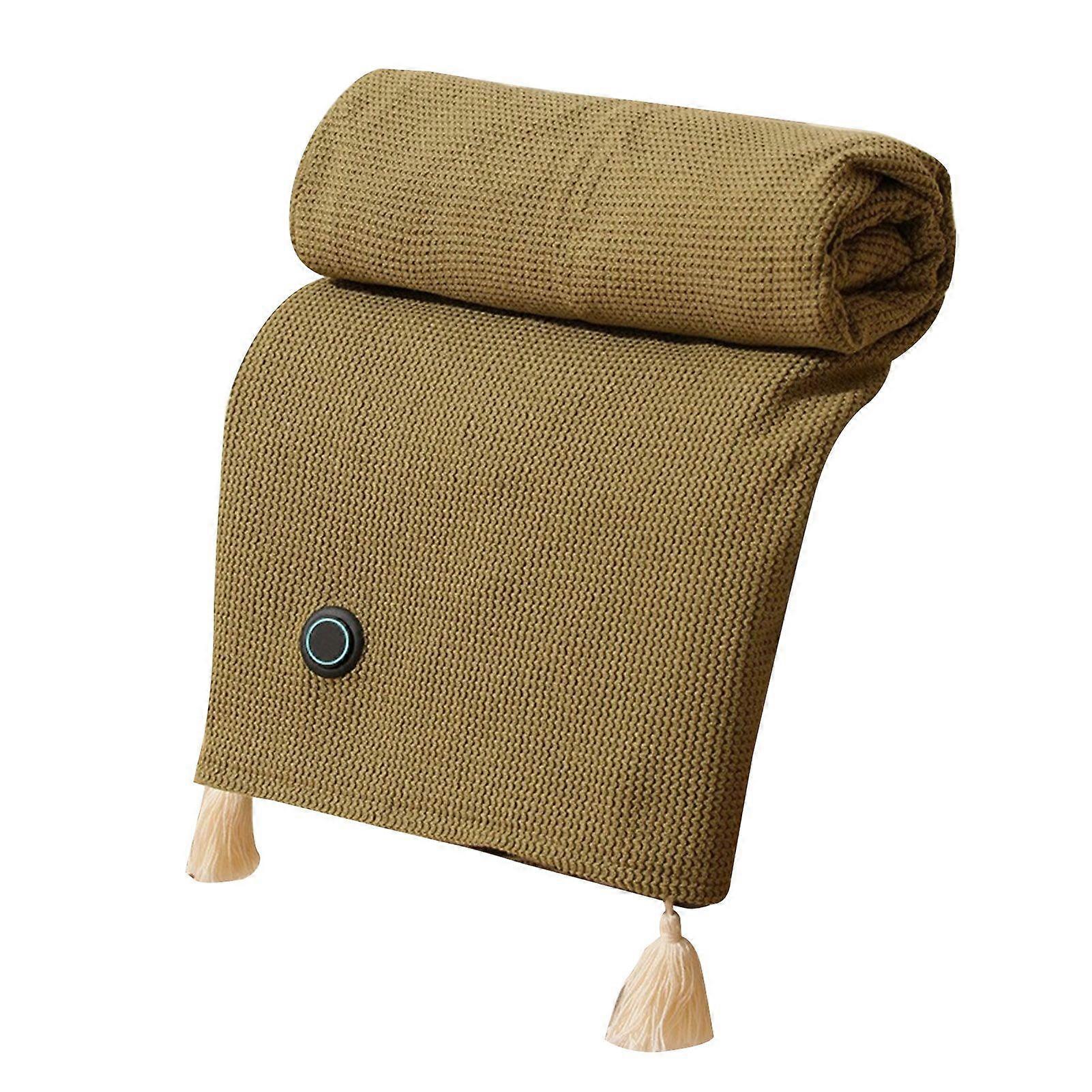 USB Heating Blanket for Outdoor Camping Zipper Closure 3 Temperature Settings Infrared Technology Multi-way Power Supply Heated Wrap