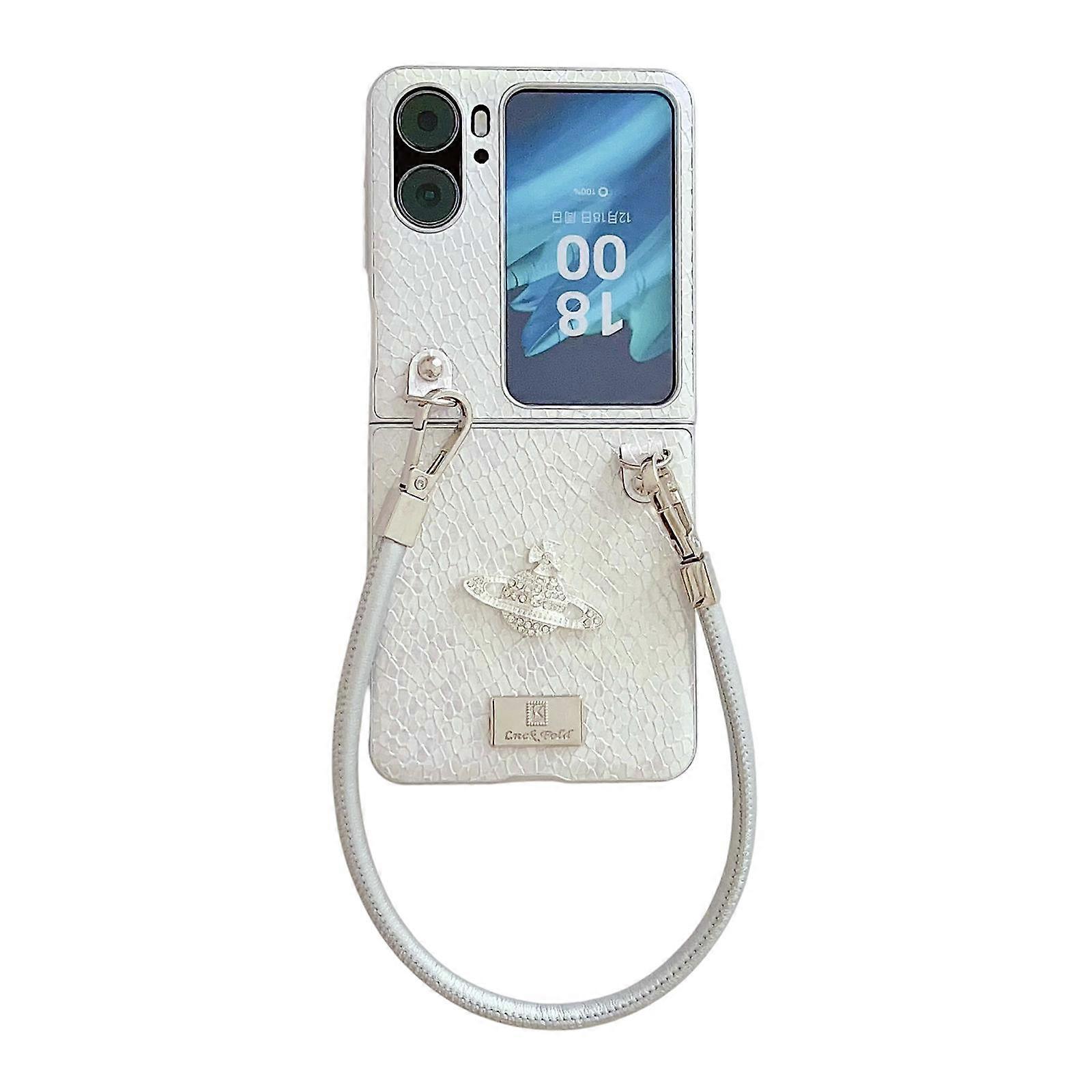 Kirin Pattern Full Coverage Phone Case with Wrist Strap