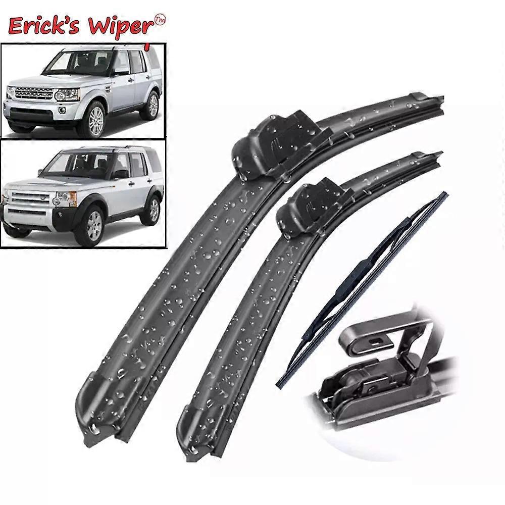 Front Windshield Wiper Blades Front and Rear Wiper Blade Set Set For Land Rover Discovery 3/4 2004 - 2016 Windshield Wip