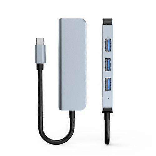 ZRUXE HB-148 4 in 1 USB-C / Type-C to USB 3.0 x 1 + USB 2.0 x 3 Hub Adapter