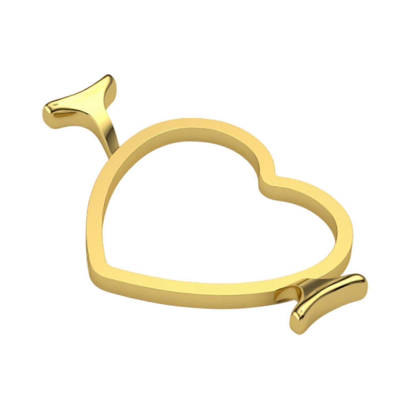 Wachs Siegel Form DIY mit Flügel Geburtstagsgeschenke Zinklegierung Metall Siegelwachs Form Gold Herz