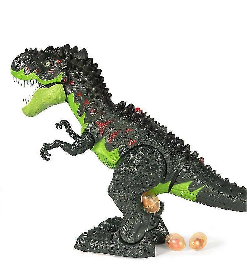 2.4ghz Télécommande Dinosaure Jouets, Robot Marchant Dinosaure Avec Led Lumière & Son, Simulation