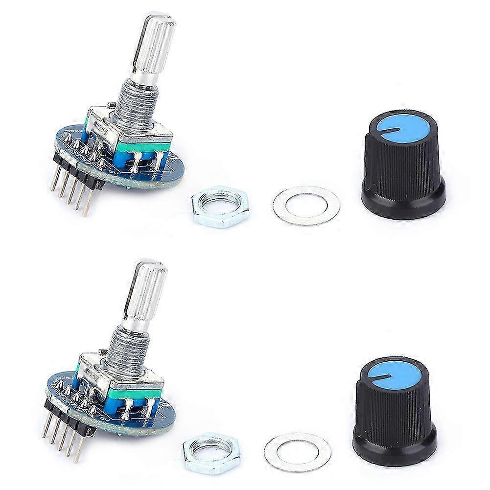 2Pcs Rotating Encoder Module High Quality Potentiometer Electronic Component 5V