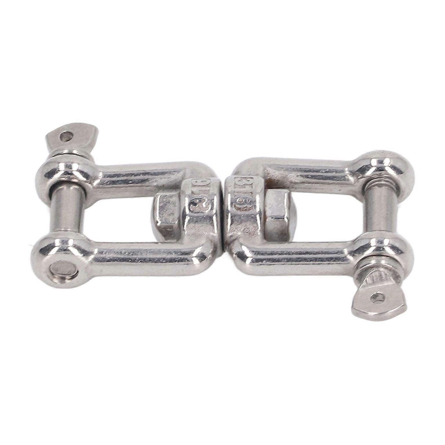 304 Edelstahl Doppelbacken Schnappschäkel Ring - Langlebiger Rollschäkel