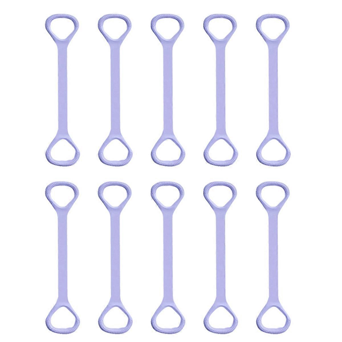Purple Yoga eight-character stretcher open back fitness