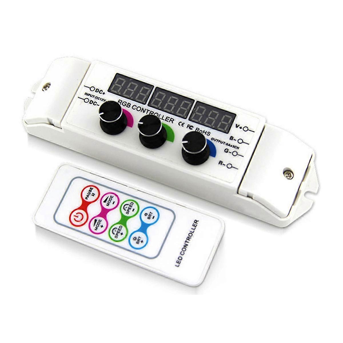 BC-350RF 6Ax3CH Output RGB RGBW Led 5050 3528 Strip Controller