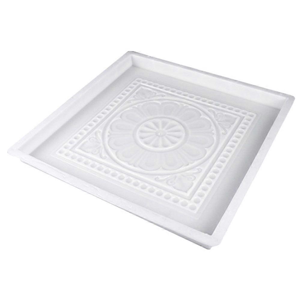 Plastic Pavement Mold Reusable Path Maker Mold Practical Concrete Cement Mold